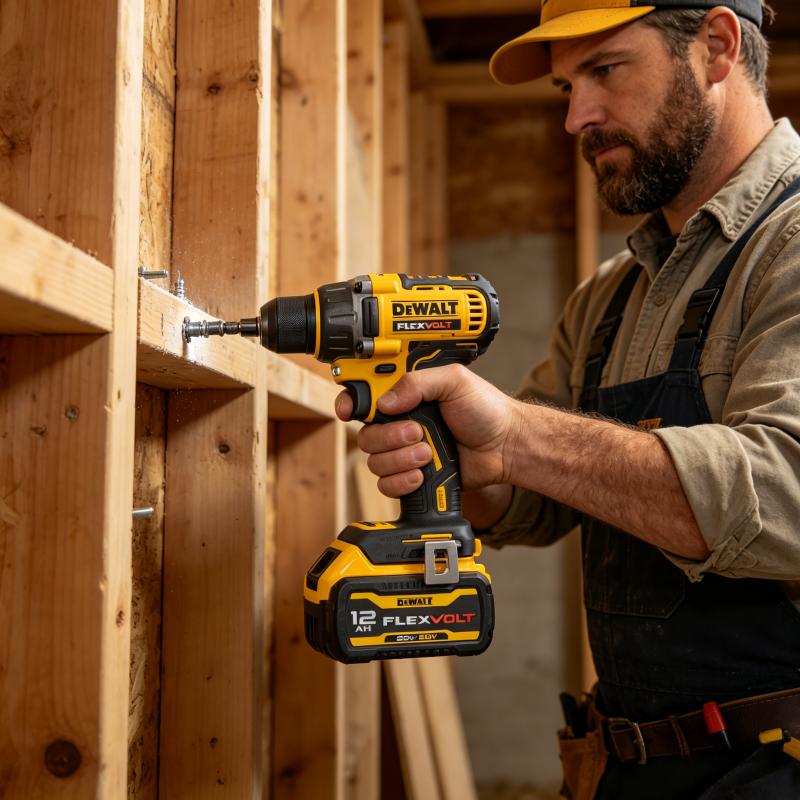 DEWALT DCB612 FlexVolt 12Ah 240Wh Lithium Battery, 20V/60V Dual Voltage Replacement Battery with Fuel Gauge, Long Runtime for All Dewalt 20V & 60V Power Tools, Batteries, Dual Voltage Compatibility, Lithium-Ion