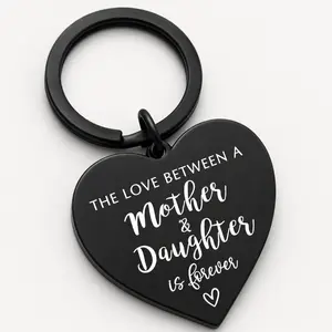 Mother & Daughter Forever Love Keychain - Heartfelt Sentimental Gift