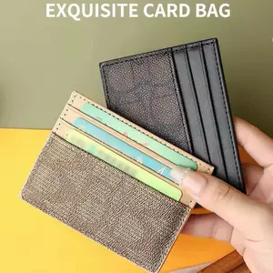 Luxury Design Wallets for Women Multi-Function Card Holder PU Leather Female Small Card Bag Short Women's Purse