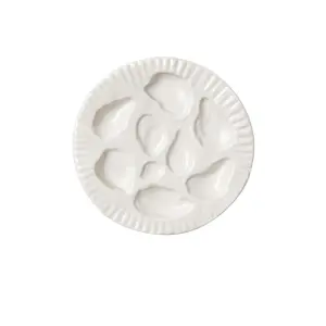 SIN Oyster Plate in White SIN Oyster Plate in White