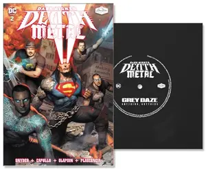 Grey Daze - Anything, Anything (DC - Dark Nights: Death Metal Version)  [7-INCH SINGLE VINYL RECORD] Colored Vinyl, Comic Book, Ltd Ed, Red, Indie Exclusive, Flex-Disc