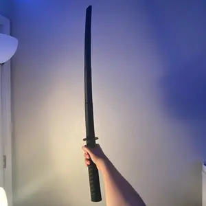 Retractable 3D printed plastic toy katana