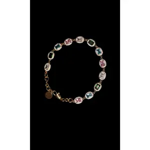 Rainbow Bezel Bracelet non fading cute  bracelets