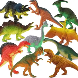 Dinosaur Toys for Toddlers 3‑5 10PCS Realistic Jurassic Dinosaur Figures Educational Kid Gifts Boys & Girls