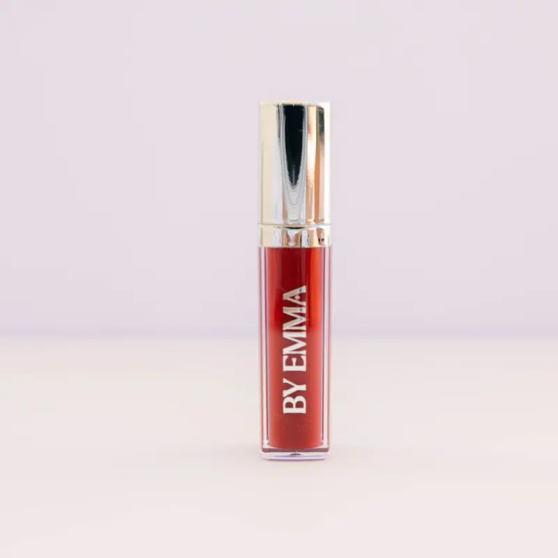 BY EMMA Diviné Matte Liquid Lipstick – Deep Burgundy Long-Wear Velvet Matte