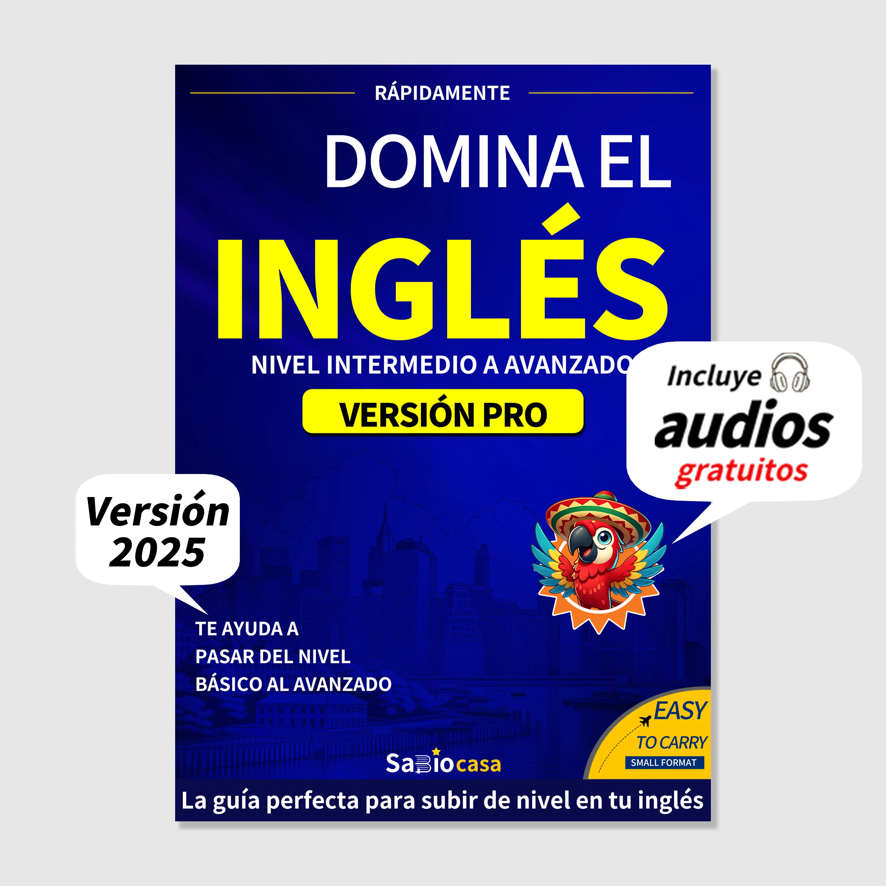 Master English Book with Audio Learn English Fast & Easy | Complete Course from Intermediate to Advanced Practical Skills for Real-Life Communication | Happy New Year Gift