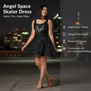 ANGEL SPACE Skater Dress
