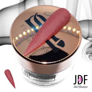JDF Color Acrylic Powder 'IYKYK' 1oz/28g Premium Adhesion & Bubble-Free, Long Lasting, Non-Yellowing; Beginner/Advanced Nail Tech / Nail Artist / Manicurist