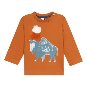 3 POMMES Camel graphic jersey T-shirt