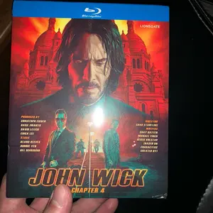 John Wick 4 Blu-ray DVD - Action Thriller Film