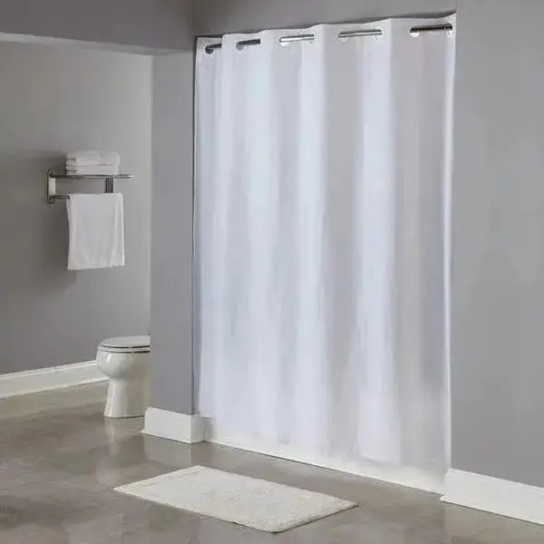 GOSC Collection Hookless and Weighted Shower Curtains