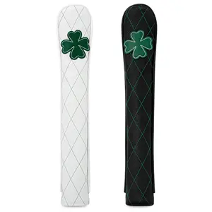 Four-Leaf Clover Mesh Golf Alignment Stick Cover, Protective Club Protector for Golf Enthusiasts, Durable Design for Better Performance