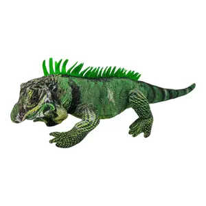 Green Iguana Plush - Realistic Reptile Stuffed Animal
