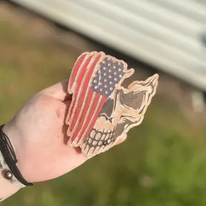 Skull & Flag Freshie