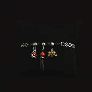 Turco Multicolor Ajustable Eye Protection Bracelets Amulets of Good Luck for Women