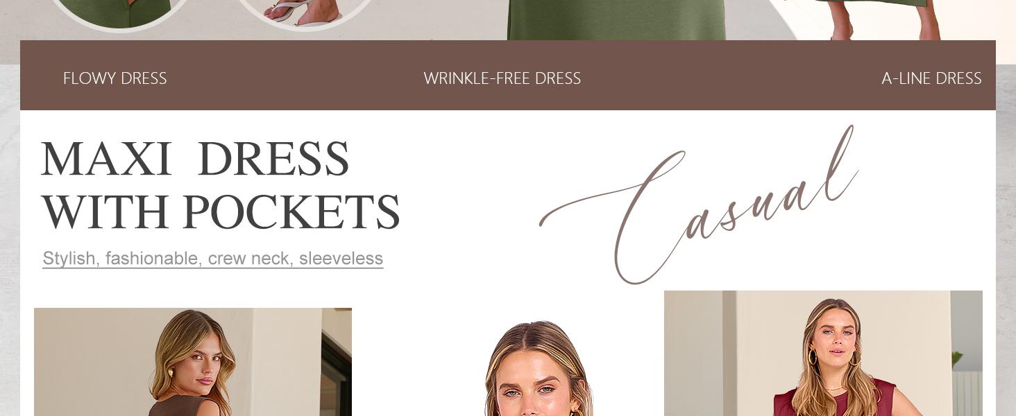 ANRABESS Women Summer Casual Sleeveless Maxi Dress 2026 Crewneck Loose Split Wrinkle-Free Beach Travel Vacation Long Sundress ANRABESS Women Summer Casual Sleeveless Maxi Dress 2026 Crewneck Loose Split Wrinkle-Free Beach Travel Vacation Long Sundress