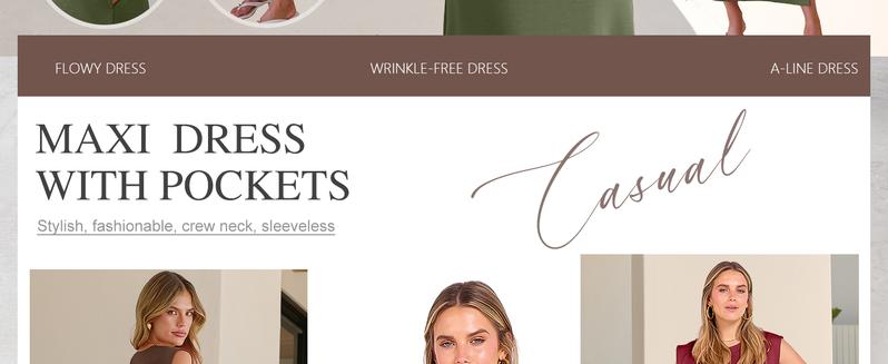 ANRABESS Women Summer Casual Sleeveless Maxi Dress 2026 Crewneck Loose Split Wrinkle-Free Beach Travel Vacation Long Sundress