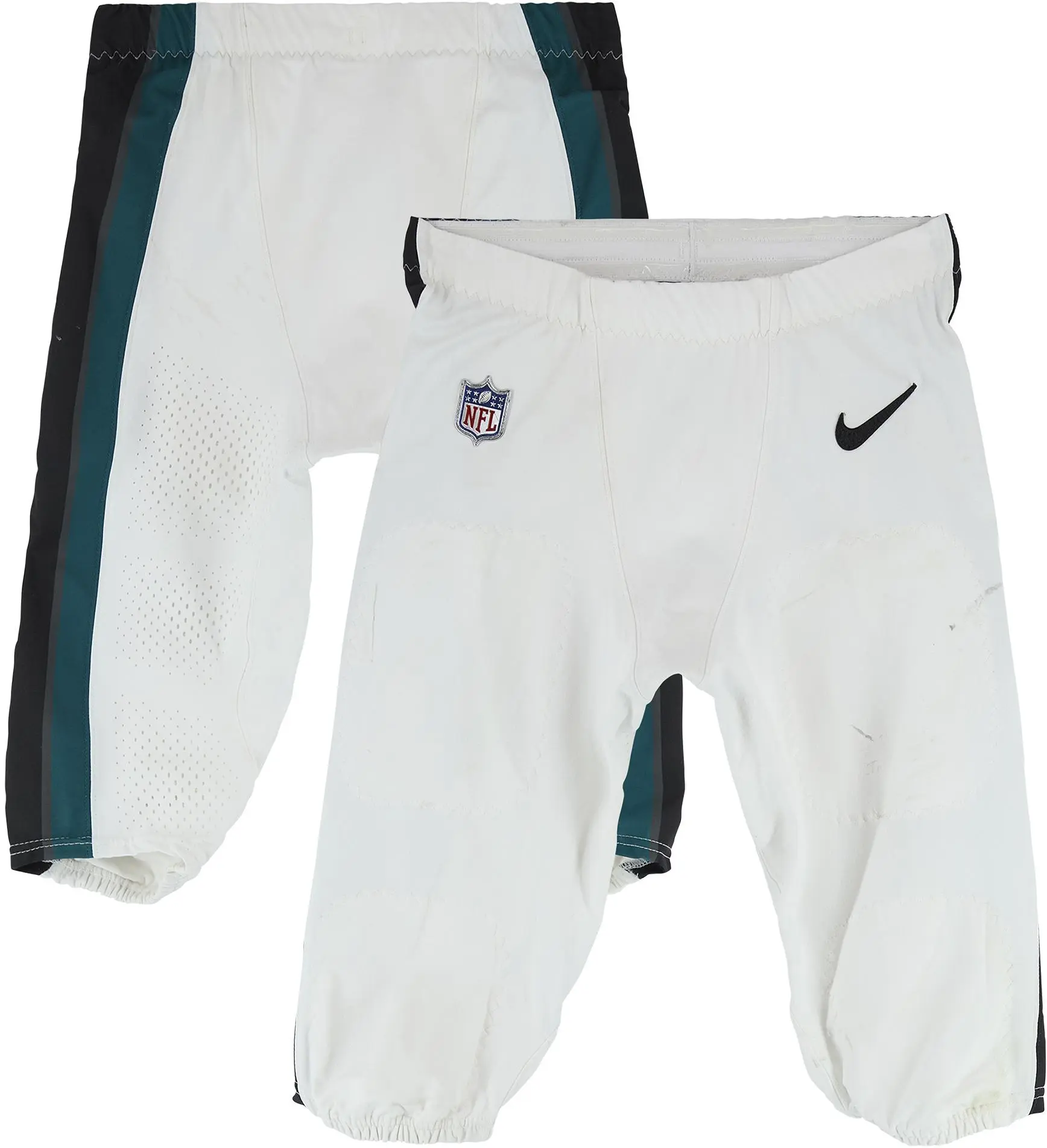 Saquon Barkley Philadelphia Eagles Game-Used #26 White Pants vs. San Francisco 49ers on January 11, 2026