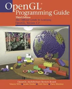 USED Book - OpenGL(R) Programming Guide: The Official Guide to Learning OpenGL, Version 1.2 (3rd Edition) by Mason Woo (Paperback) - english