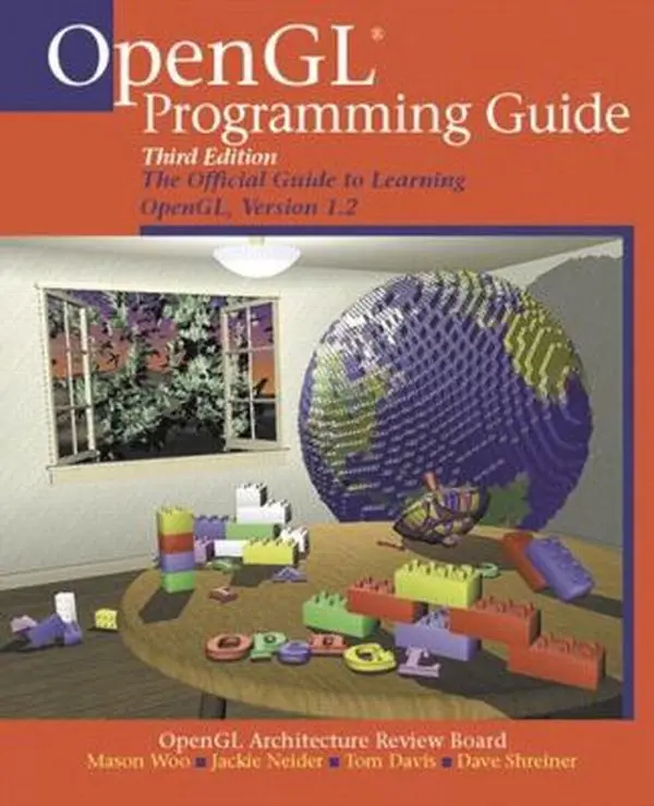 USED Book - OpenGL(R) Programming Guide: The Official Guide to Learning OpenGL, Version 1.2 (3rd Edition) by Mason Woo (Paperback) - english