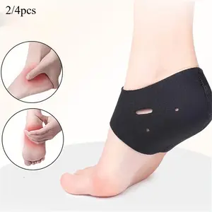 2/4pcs Plantar Fasciitis Therapy Wrap Foot Heel Pain Relief Sleeves Heel Protect Socks Ankle Brace Arch Support Orthotic Insoles