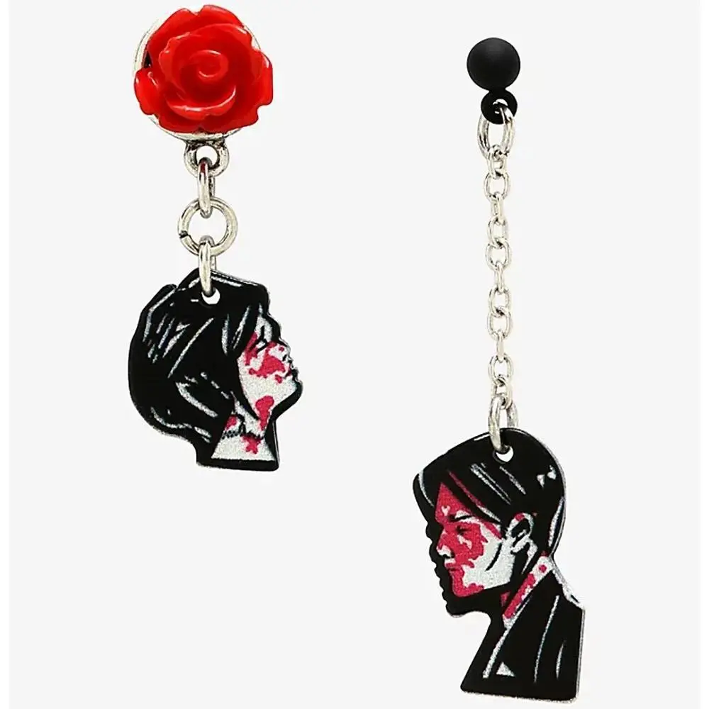 NEW MY CHEMICAL ROMANCE Three Cheers for Sweet Revenge EARRING SET Rare Tour Couple Earrings Pendant Accessories Jewelry Gifts