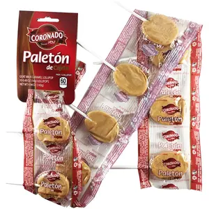 CORONADO PALETON DE CAJETA LOLLIOPO STRIP MADE WITH GOAT'S MILK CAJETA - 10 CT/ 4.2 OZ