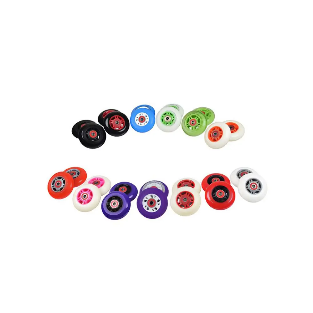 76 mm Scooter Wheels with Bearings (Set of 2)