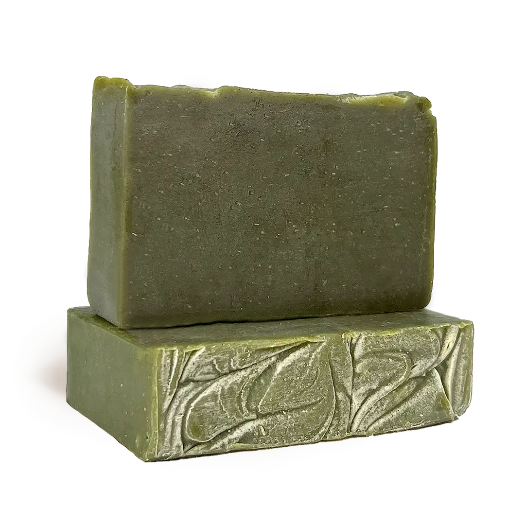 Herbneden Neem & Chlorella Bar Soap for Acne, Eczema & Psoriasis Body Care - 4oz
