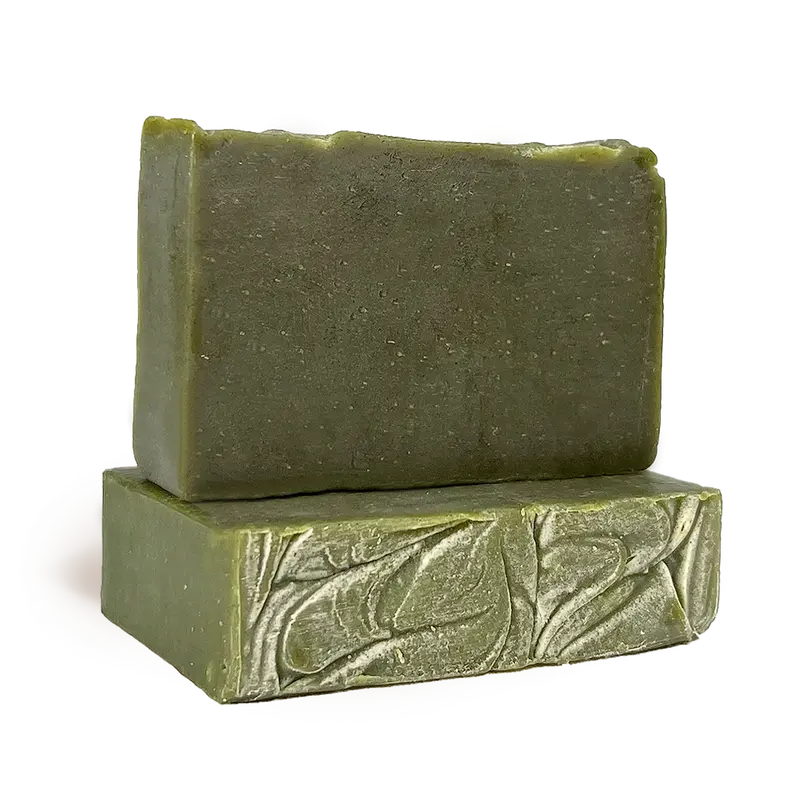Herbneden Neem & Chlorella Bar Soap for Acne, Eczema & Psoriasis Body Care - 4oz