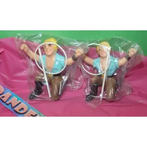 Vintage Wilton 2 Piece Animal Lion Tamer Circus Theme Cake Topper Decorations 77