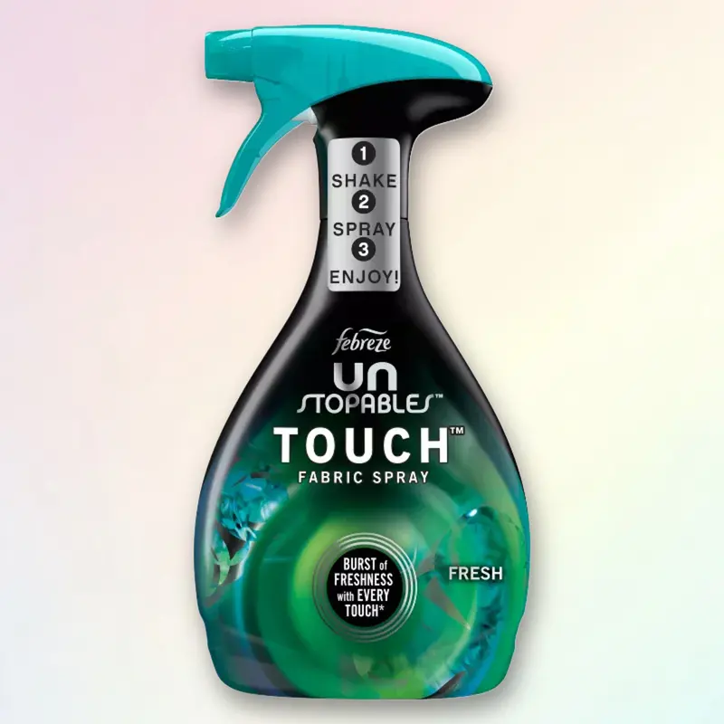 Febreze Unstopables Touch Fabric Spray 27fl oz - Fresh Scent Fabric Spray, 27fl oz, Odor-Fighting, for Clothes Furniture, Long-Lasting