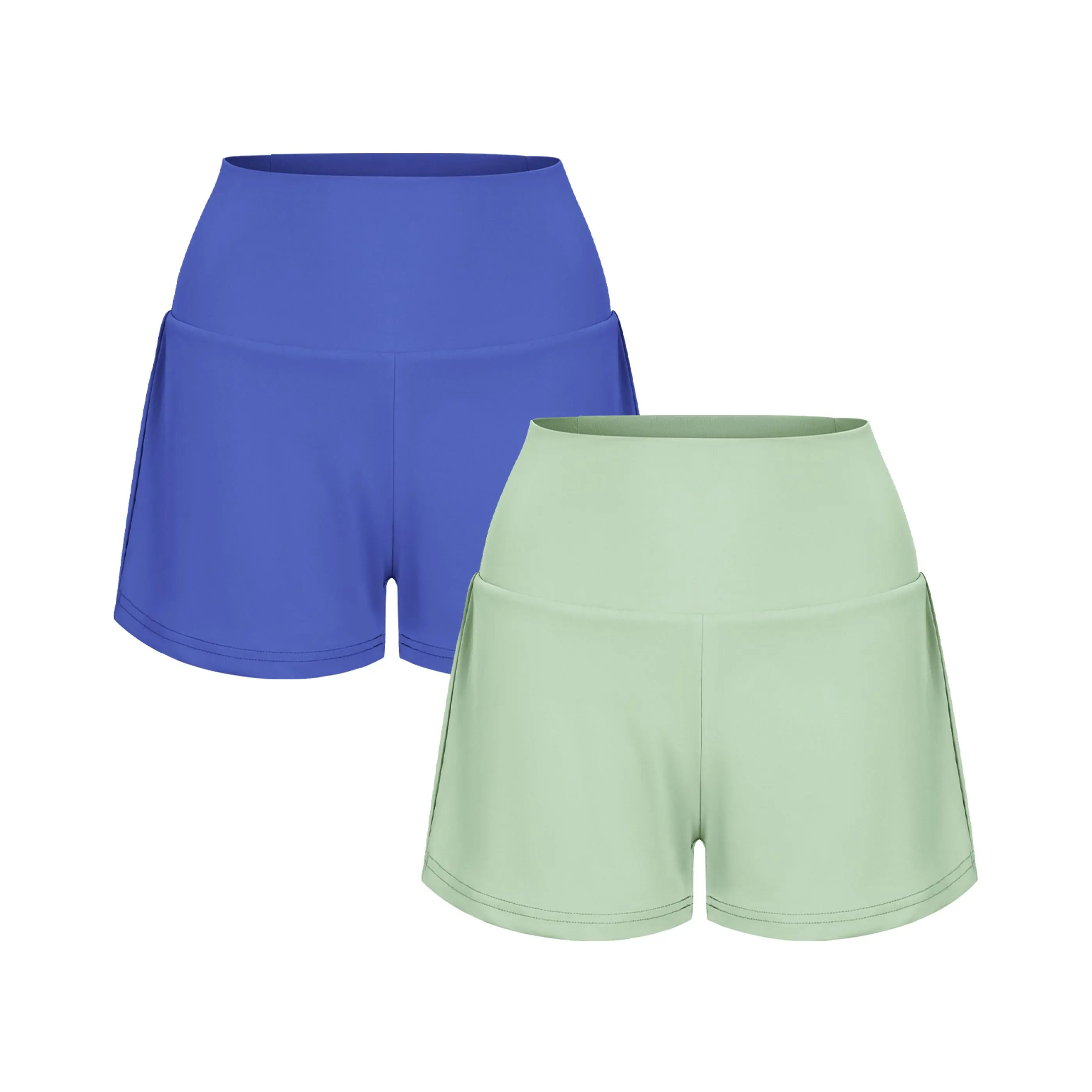 Aster Blue + Light Bean Green