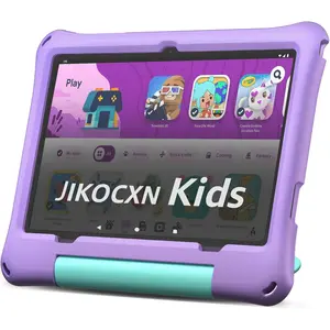 Kids Tablet, Android 15 Tablet for Kids 10 inch Octa-Core with Case, 24GB RAM 64GB ROM 1TB TF Card Expandable for Toddler Children, Parental Control, Dual Camera, BT5.0, WiFi, Gift  Android Kids Tablet with Parental Control game tablet wifi kid tablet