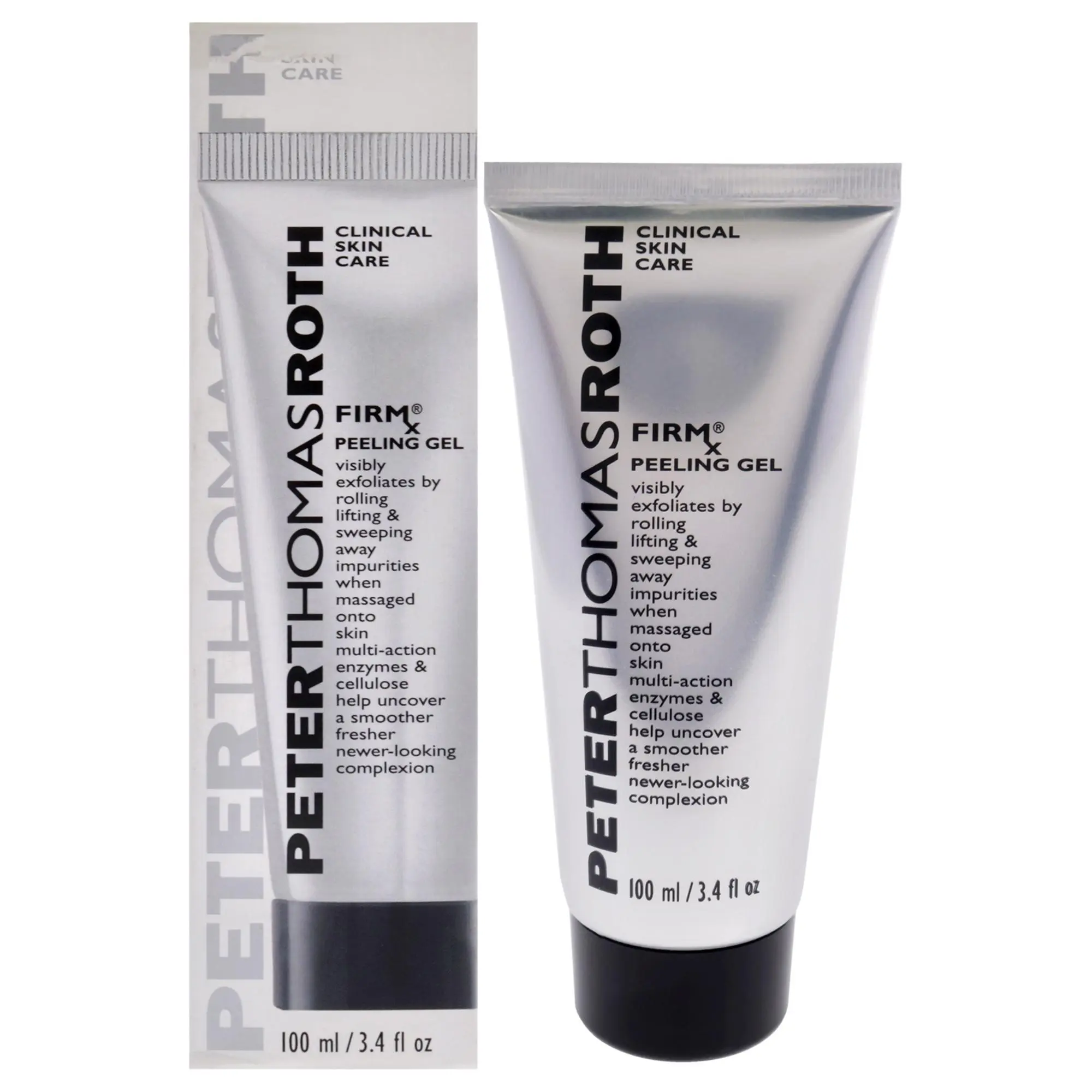 Peter Thomas Roth Firmx Peeling Gel - Unisex, 3.4oz Tester Gel with Gentle Enzymes, Cellulase for Exfoliation