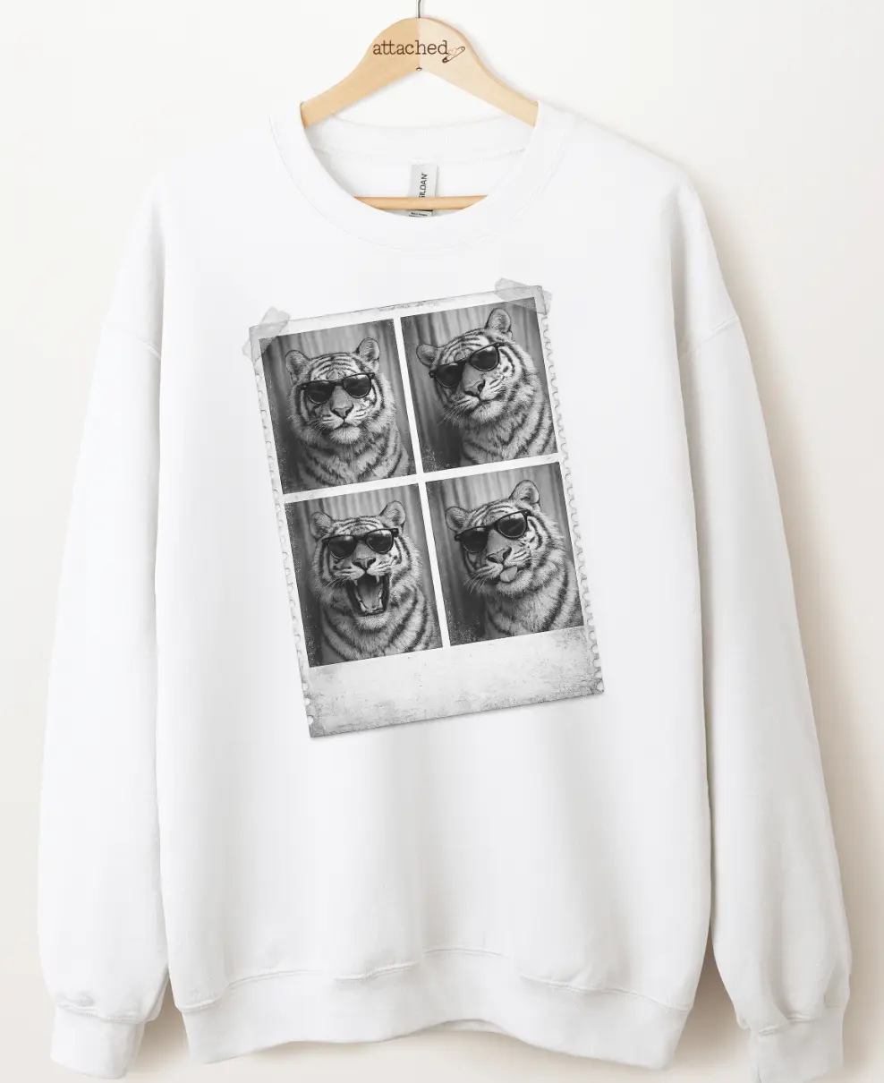 Tiger Photobooth Graphic Top Tiger Photobooth Graphic Top