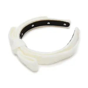IVORY BARDOT SHEARLING HEADBAND
