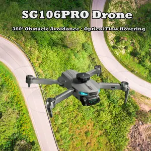 HD Dual Cameras Drone, Brushless Motor, Real-time Image Transmission, Optical Flow Hovering, Headless Mode, Speed Control Mode, Gesture Control, Trajectory Flight, One Key Take Off/Landing, Gifts