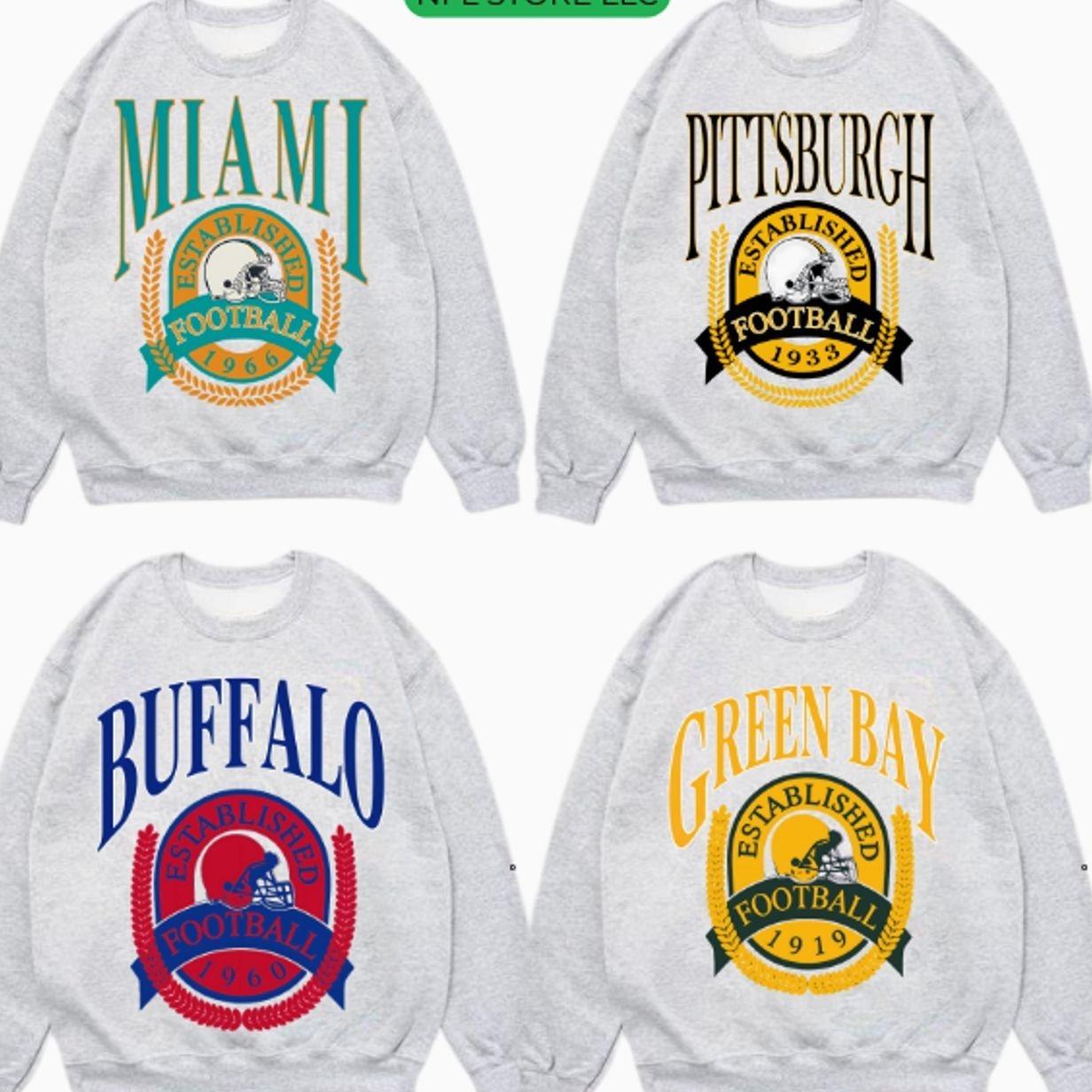GILDAN ASG GREY Vintage 90s All Team Football Sweatshirt – Retro 90s Varsity Style Crewneck, Unisex Pullover, Classic Sports Fan Gift W9