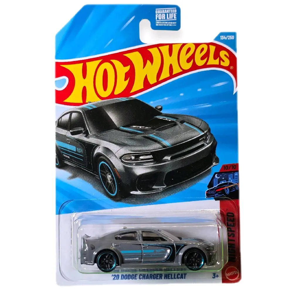 Hot Wheels '20 Dodge Charger Hellcat - Nightburnerz (Grey/Blue)