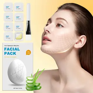 Zombie Mask Skin Care,Zombie Facial Mask -  Zombie Wash Off Face Mask, Hydrating Skincare Face Mask For Smooth Skin Repair, Pore Tightening & Lifting Deep Cleansing Clay Mud Mask (1 Box, 8ea)