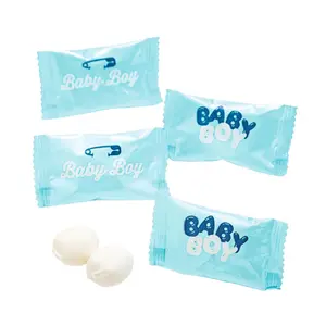 14 oz. Baby Boy Wrapped Classic Buttermints – 108 Pc.