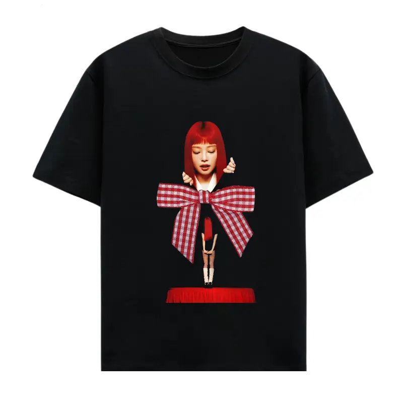 Jennie Ruby Era T-Shirt - Stylish K-Pop Fan Merch Soft Cotton Graphic Tee
