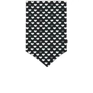 Goldbergh Cupid Neckwarmer in Cuori Black