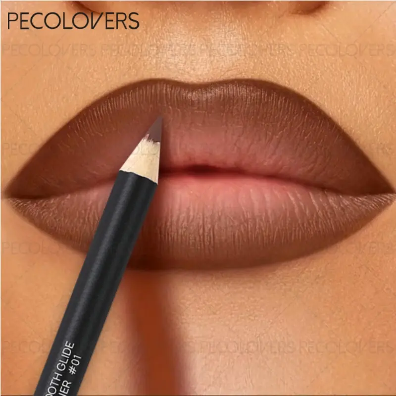 1pc Artist-Grade Lip Defining Pen - Lightweight Non-Sticky Base, Surgical-Sharp Tip for Precise Shaping, Seamless Velvet Texture & Buildable Color, Great for Live Shows & Anniversary Surprises - Waterproof Cosmetic Makeup Lip Liner Pencil Lipliner