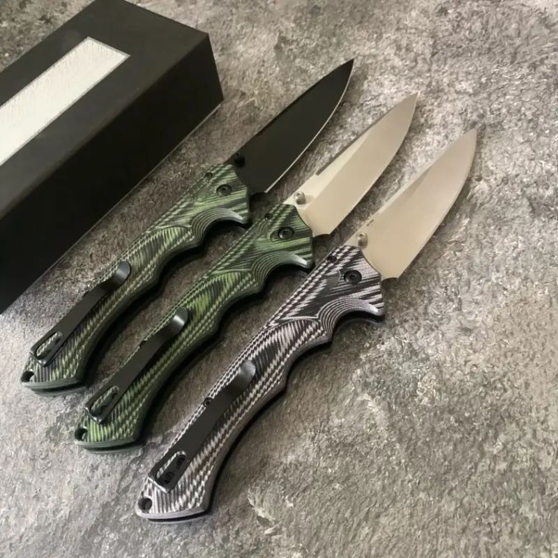 1401 Folding Multifunctional Pocket Knife with G10 Handle, High-Quality Cutting Tool