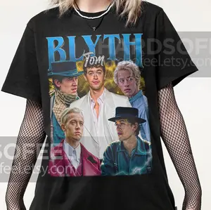 Limited Tom Blyth Vintage T-Shirt, Gift For Women and Man Unisex T-Shirt