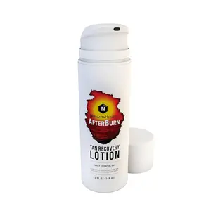 AfterBurn Tan Recovery Lotion with Essential Oils Nirvanta Health - Aftersun Care For Deep Hydration and Minimal Peeling - Doctor-Formulated Aftersun Lotion w/ Natural Ingredients - Gentle Soothing Hydrating Skin Moisturizer
