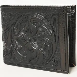 American Darling men’s Hand Tooled Leather Bifold Wallet