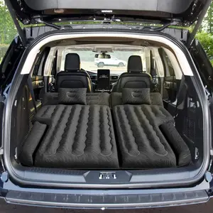 Mid-Size & Full-Size SUV Air Mattress for Car Camping, Leakproof Portable Sleeping Airbed with Electric Pump, Quick Inflation Trunk Mattress for Road Trip & Outdoor Travel